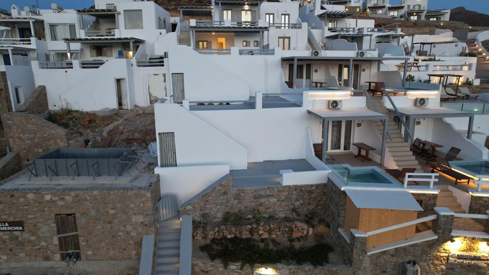 Merchia Bay Villas Mykonos Merchia Beach